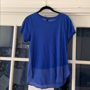 JCrew blue t-shirt